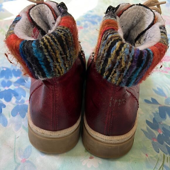 Rieker Felicitas Hiking Lace Up Boots Vintage (?) - Picture 9 of 11